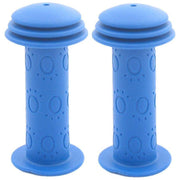 Edge Kiddy 96 mm rubber handvatset, set van twee stevige handvatten voor kinderfietsen, zwart met rubber grip, geschikt voor veilige ritten