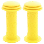 Edge Kiddy 96 mm rubber handvatset, comfortabele handvatten voor kinderfietsen, zwart rubber met griptextuur.