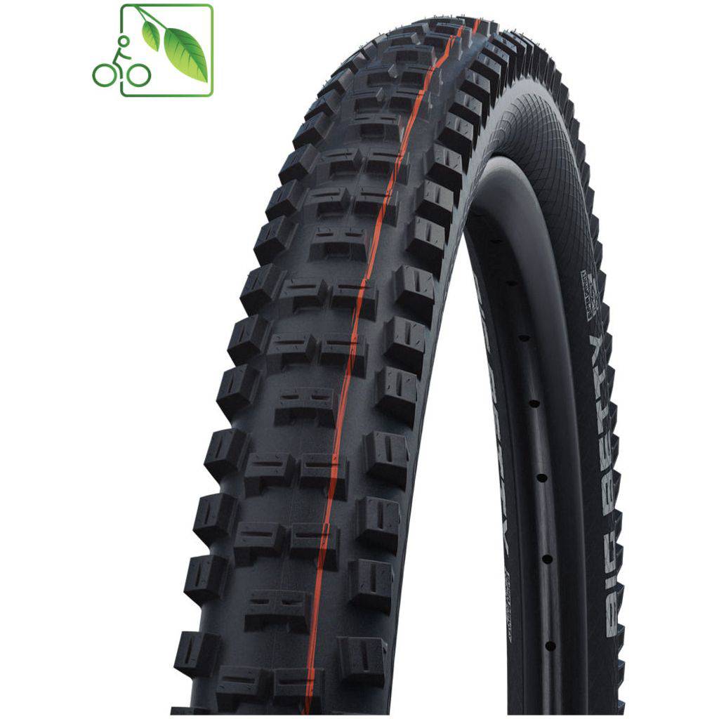 Buitenband 27.5" Schwalbe Big Betty TLE ADDIX Soft Super Gravity 62-584 Vouwband Zwart - Le Coq Wielerartikelen