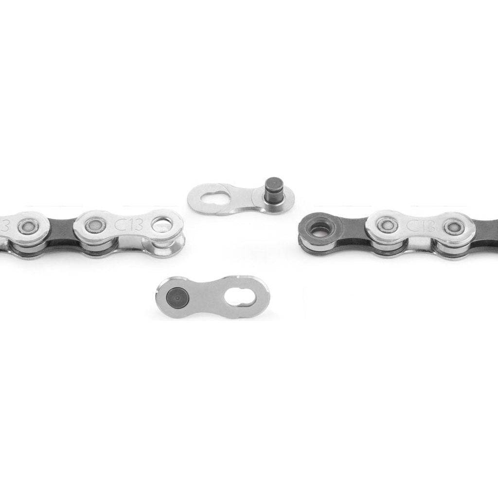 Campagnolo Ketting Ekar 13V 11/128 Zilver QuickLink 117 Sch. - Le Coq Wielerartikelen