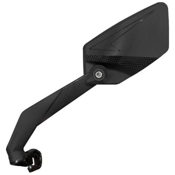 Spiegel Links Edge E-Bike Luxe Met Klem - Extra Groot En Licht Dimmend Glas - Le Coq Wielerartikelen