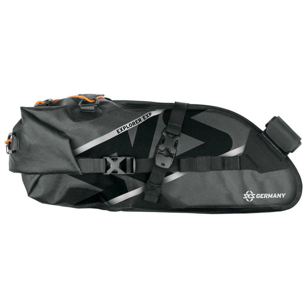 Sks Zadeltas Explorer Exp 13 Liter Polyester Zwart/Grijs - Le Coq Wielerartikelen