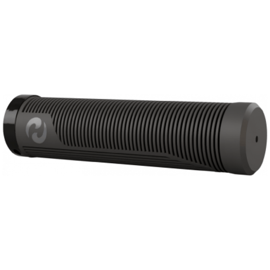 Herrmans Handvatten Herrmans Rib Single Lock Dd41B 130 Mm - Grijs/Zwart - Le Coq Wielerartikelen