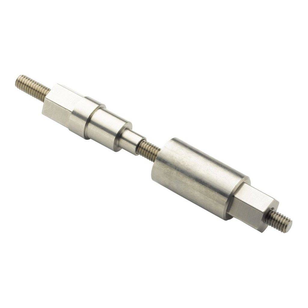 RockShox voorvork onderdelen: bushing gereedschap 1/2X1/2 voor vorkonderdelen, metalen tool met handvat.