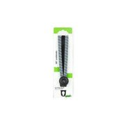 Zwarte Widek Triobinder Widek Eye snelbinder met stalen platen, 12/12 mm, voor stevige bevestiging en snel gebruik.