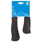 Handvatset M-Wave Cloud Base 2 S met ergonomische vorm, 130/95mm, geschikt voor comfortabel fietsen