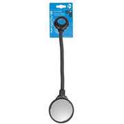 Fietsspiegel M-Wave Spy Flex met flexibel arm en helder spiegelglas voor veilig fietsen.
