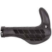 M-Wave Cloud Ergomax Fix Be handvatset voor fiets, comfortabele handvatten met ergonomisch ontwerp en stevige bevestiging