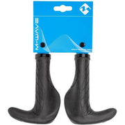 M-Wave Cloud Ergomax Fix Be handvatset met ergonomische handvatten voor comfortabel fietsen.