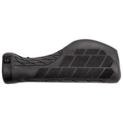 M-Wave Cloud Ergomax Fix handvatset met comfortabele, ergonomische handvatten voor fietscomfort en grip.