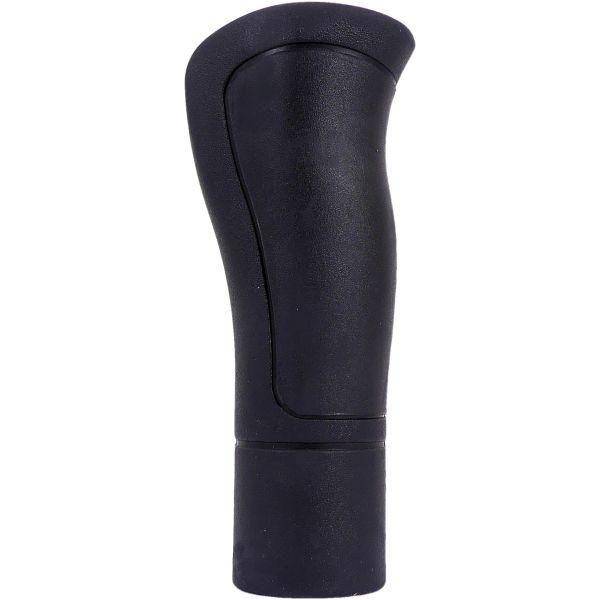Zwart Herrmans Ergo 84B ergonomisch handvat van 120 mm, zichtbaar in de werkplaatsverpakking van 30 stuks.