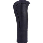 Zwart Herrmans Ergo 84B ergonomisch handvat van 120 mm, zichtbaar in de werkplaatsverpakking van 30 stuks.