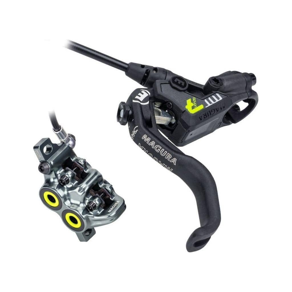 Magura Rem MT7 HC V of A DB zwart, MTB schijfrem met krachtige remprestaties en duurzaam ontwerp.
