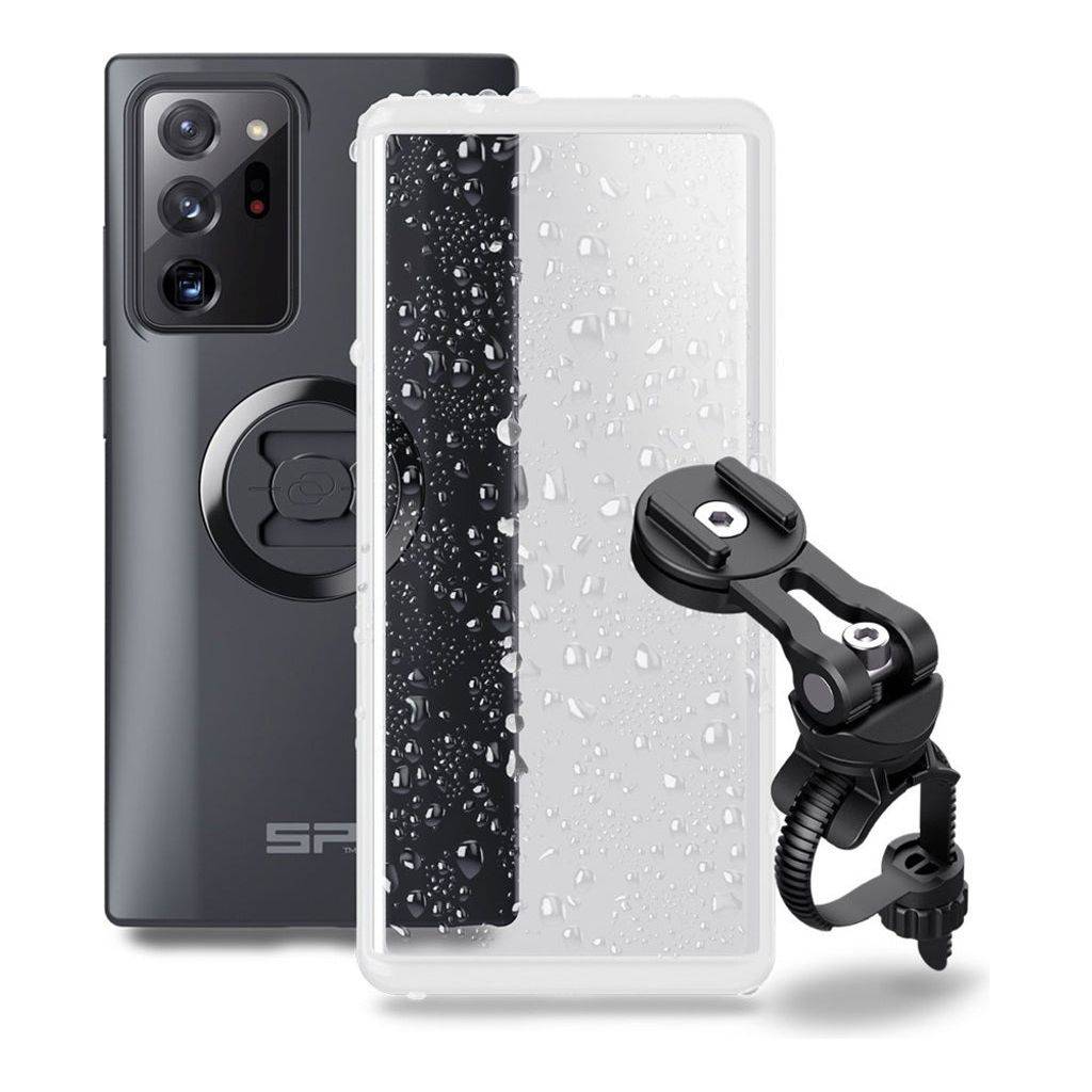 SP Connect fiets telefoonhouder set voor Samsung Note 20 Ultra, stevige houder met accessoires voor veilig gebruik onderweg