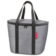 KLICKfix Iso Basket Bag Mandtas 16 liter isolerende fietstas met handvat en reflecterende details, geschikt voor fietsaccessoires