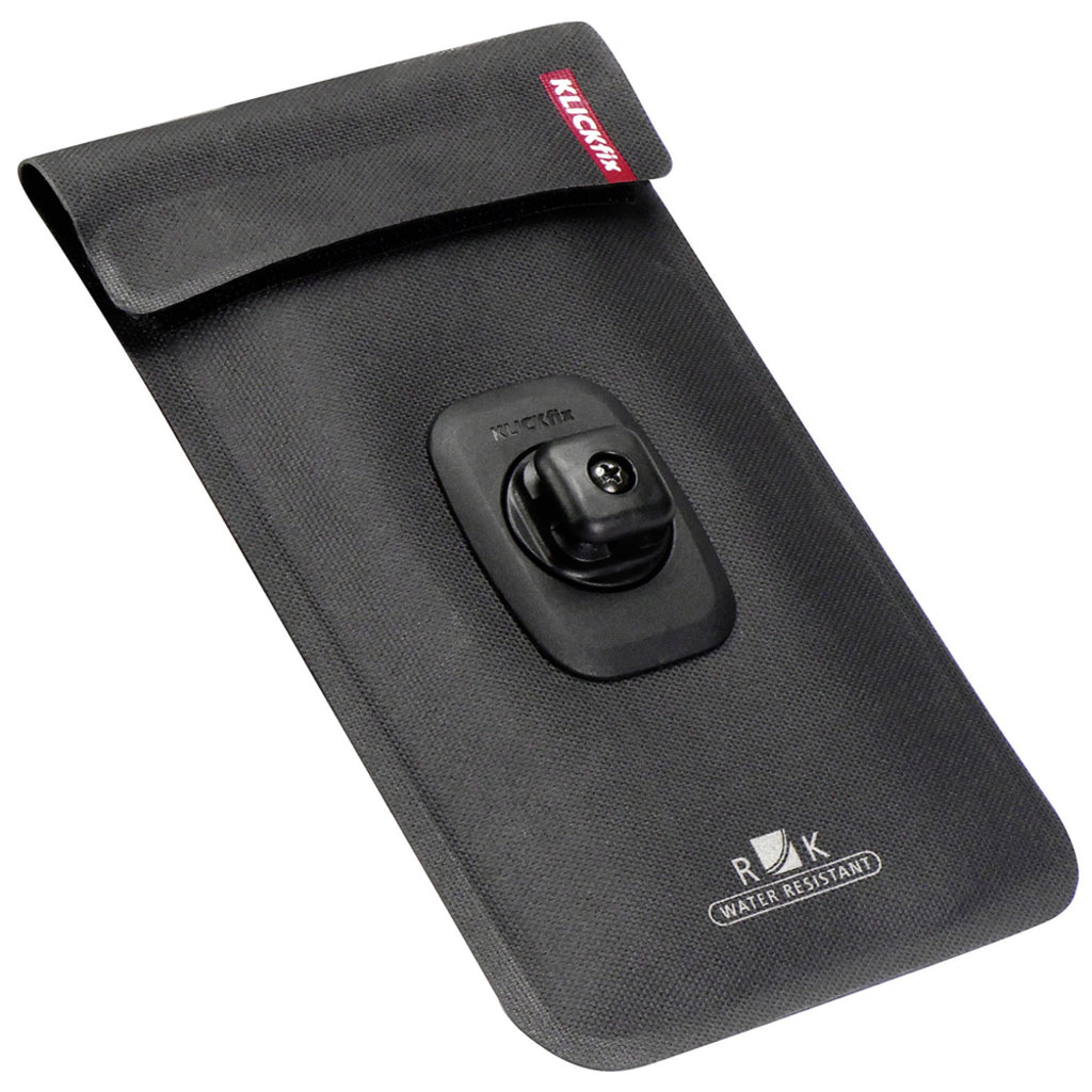 Telefoontas KLICKfix PhoneBag Light M Incl. Quad Mini Adapter Zwart - Le Coq Wielerartikelen