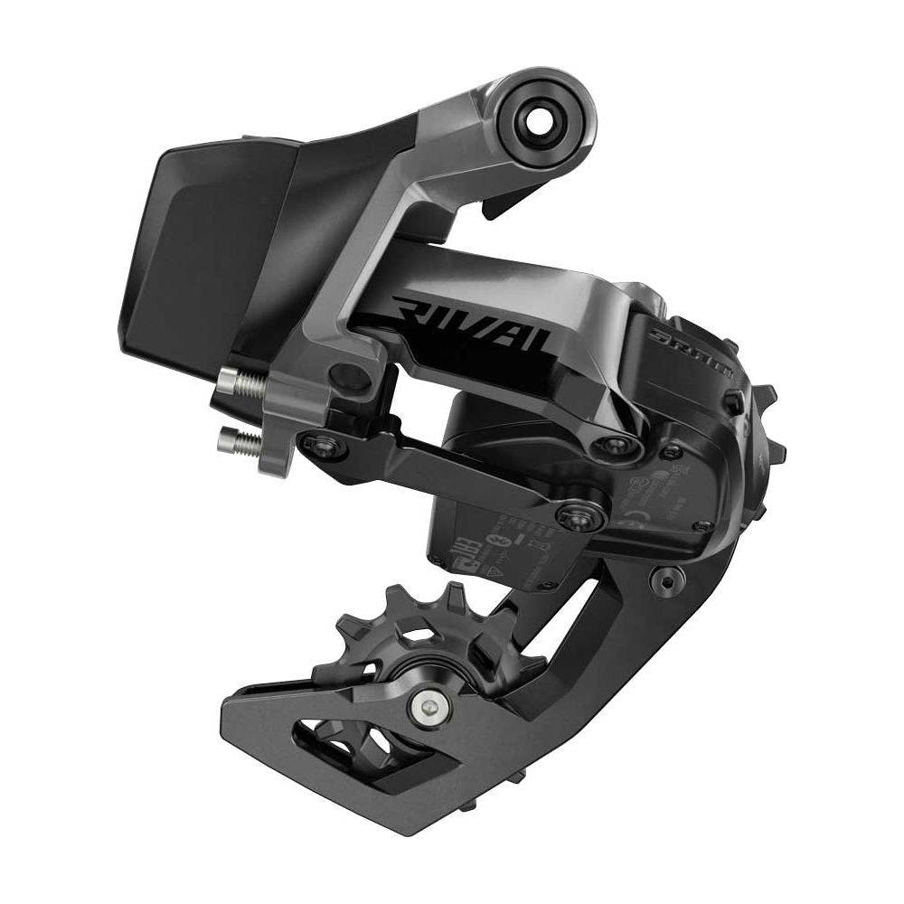 Sram Rival Wide Etap Axs D1 achterderailleur zwart, aluminium, 12V, geschikt voor max 36T kettingblad, fietsaccessoire