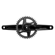 Sram Crankstel Riv Axs Wide D1 Dub 12V 40T voor racefiets, zichtbaar met crankarm en kettingblad in close-up.