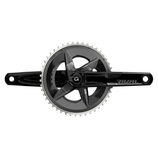 Crankstel Quarq Sram Rival Axs D1 12V Dub Aluminium - Zwart - Le Coq Wielerartikelen