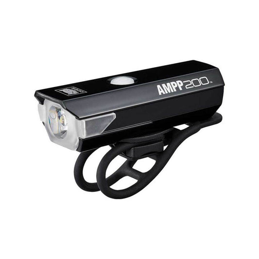 Koplamp Cateye Ampp200 Hl-El042Rc Led Usb Oplaadbaar Accu Zwart - Le Coq Wielerartikelen