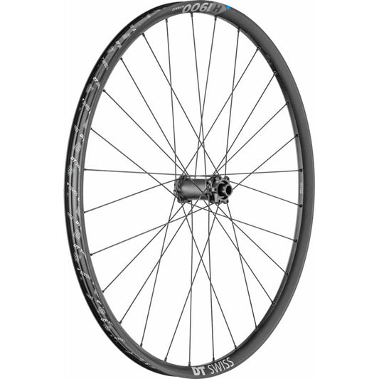 Voorwiel 29" DT Swiss H1900 Spline 30 Boost Disc IS Aluminium Zwart - Le Coq Wielerartikelen