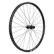 Zwart achterwiel voor mountainbike, DT Swiss 29" HU1900 Spline 25, geschikt voor 10/11V Boost met schijfremmen, aluminium constructie