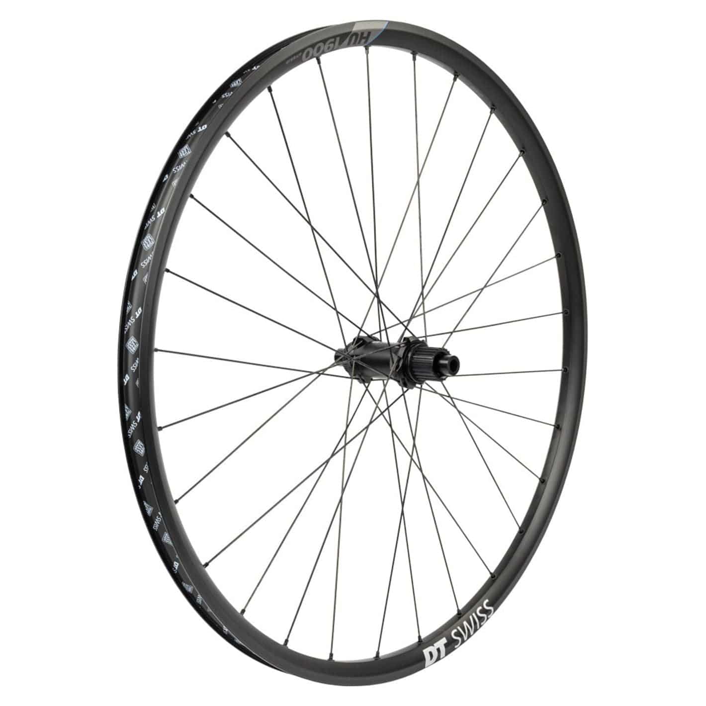 Achterwiel 29" DT Swiss HU1900 Spline 25 SH 12V Boost Disc CL Aluminium Zwart - Le Coq Wielerartikelen