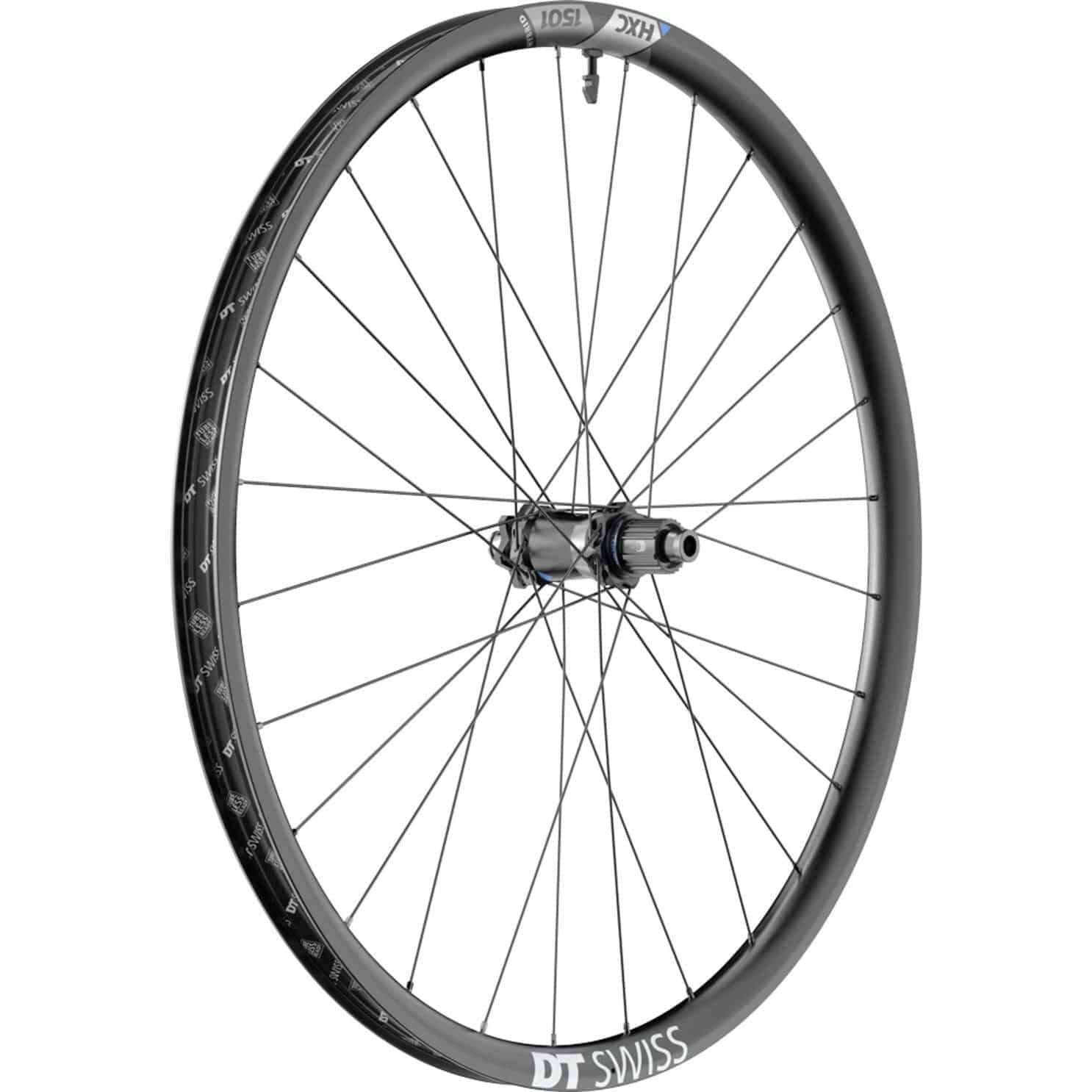 Achterwiel 29" DT Swiss HXC1501 Spline 30 SH 12V Boost Disc IS Carbon Zwart - Le Coq Wielerartikelen