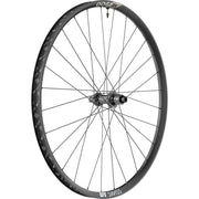 Zwart MTB achterwiel 27.5" DT Swiss M1900 Spline 30 SH 12V Boost Disc CL aluminium met snelspanner