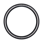 Schwalbe 28 inch Road Cruiser stadsfiets buitenband met groene K-Guard, zwart/witte kleur, zonder reflectie, geschikt voor stadsgebruik
