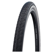 Schwalbe 28-inch Road Cruiser stadsfiets band in zwart/wit met groene K-Guard voor road en cruiser fietsen