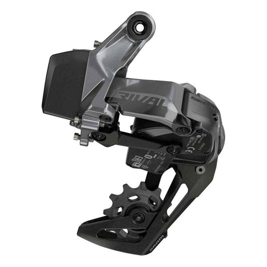 Sram Achterderailleur Rival eTap AXS D1 XPLR 12V Aluminium Zwart Max. 44T - Le Coq Wielerartikelen