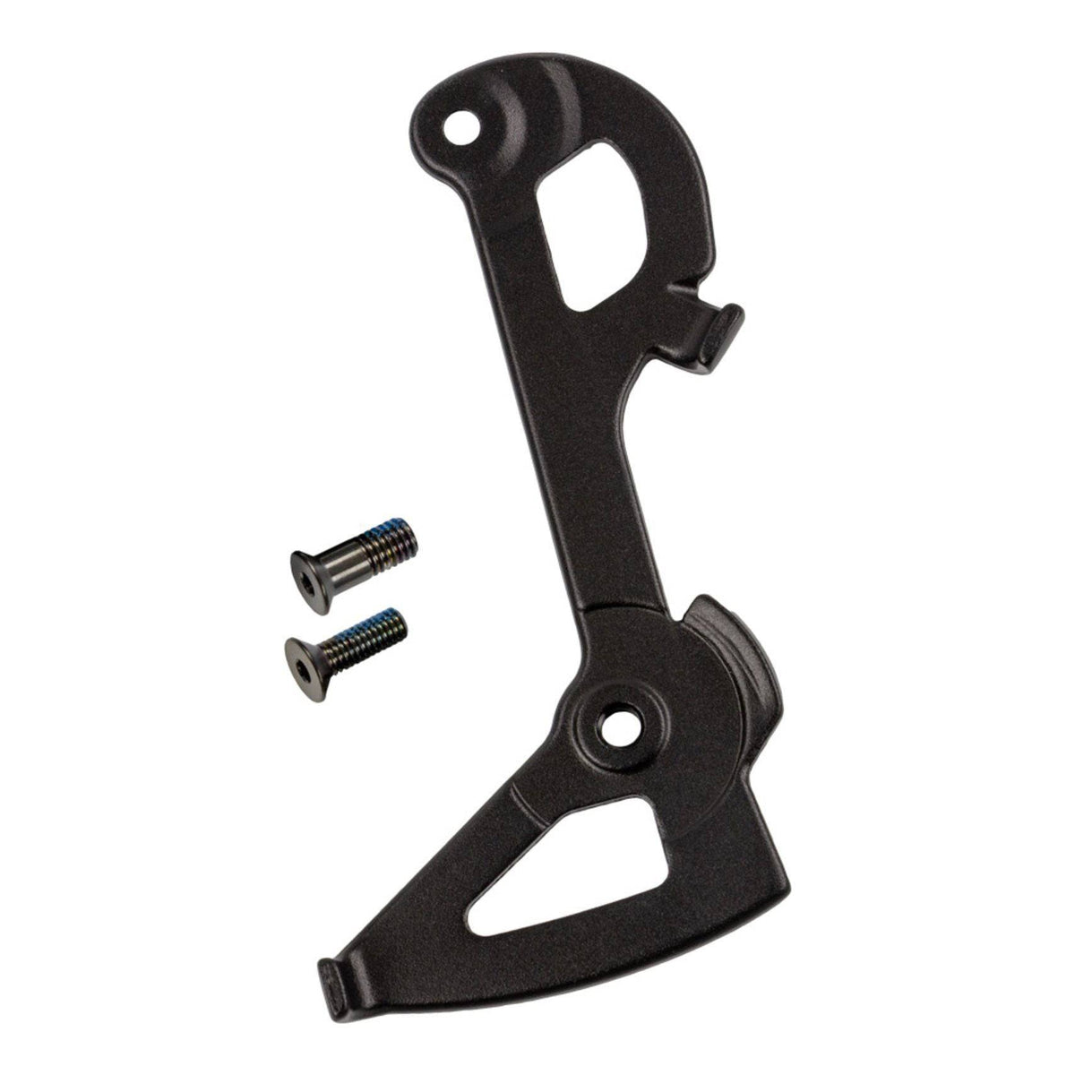 Sram Derad Red Xplr Axs kooi voor snelle en betrouwbare mountainbikeversnellingen, zwart met rode details.