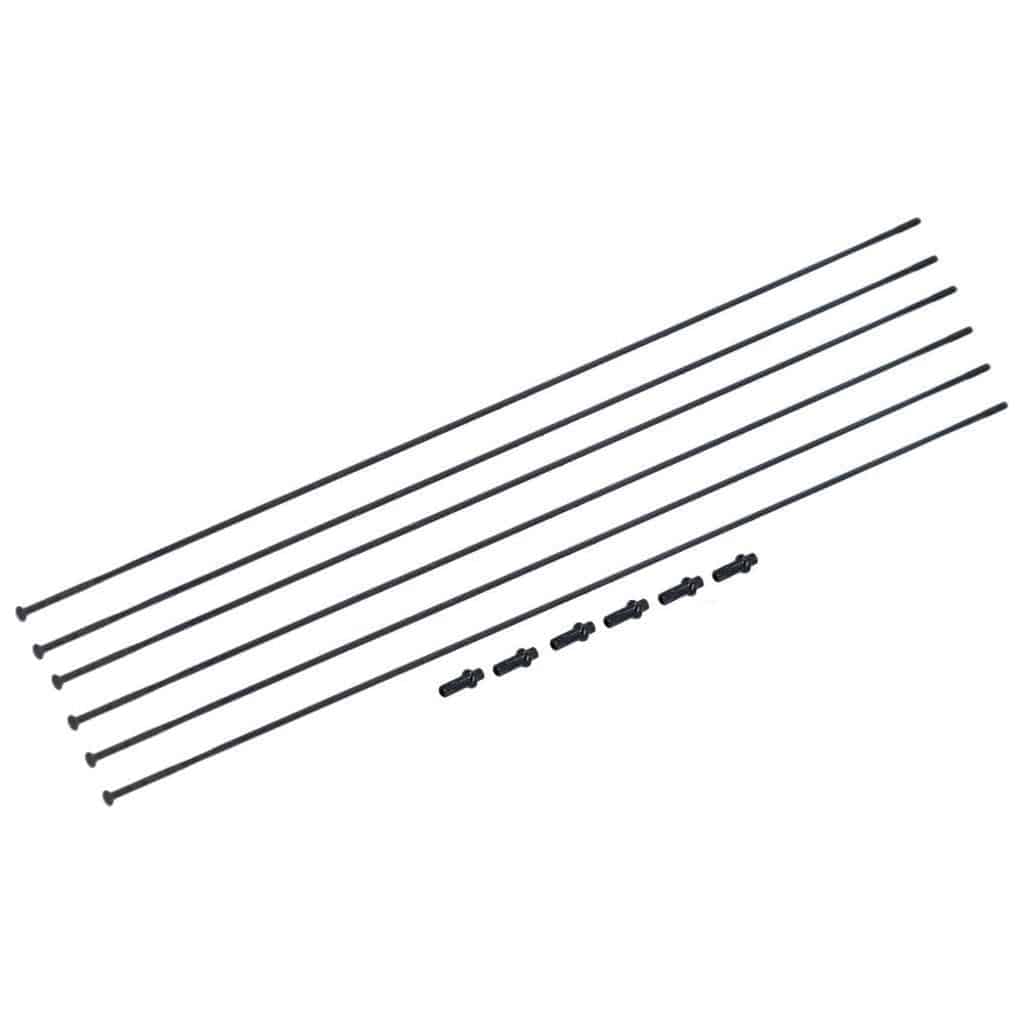 DT Swiss Spaakkit XMC1200 Spline 30 27.5 inch, 6-spaken set met stevige, duurzame spaken voor mountainbikes