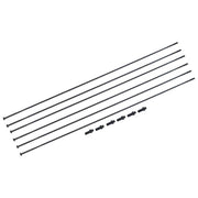 DT Swiss Spaakkit XMC1200 Spline 30 27.5 inch, 6-spaken set met stevige, duurzame spaken voor mountainbikes