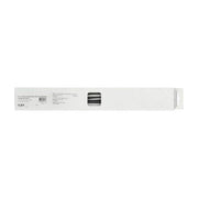 Zwart DT Swiss ARC1400 Dicut 62 spaakkit voor voor- en achterwielen, set van 6 stuks, inclusief spaken en nippels