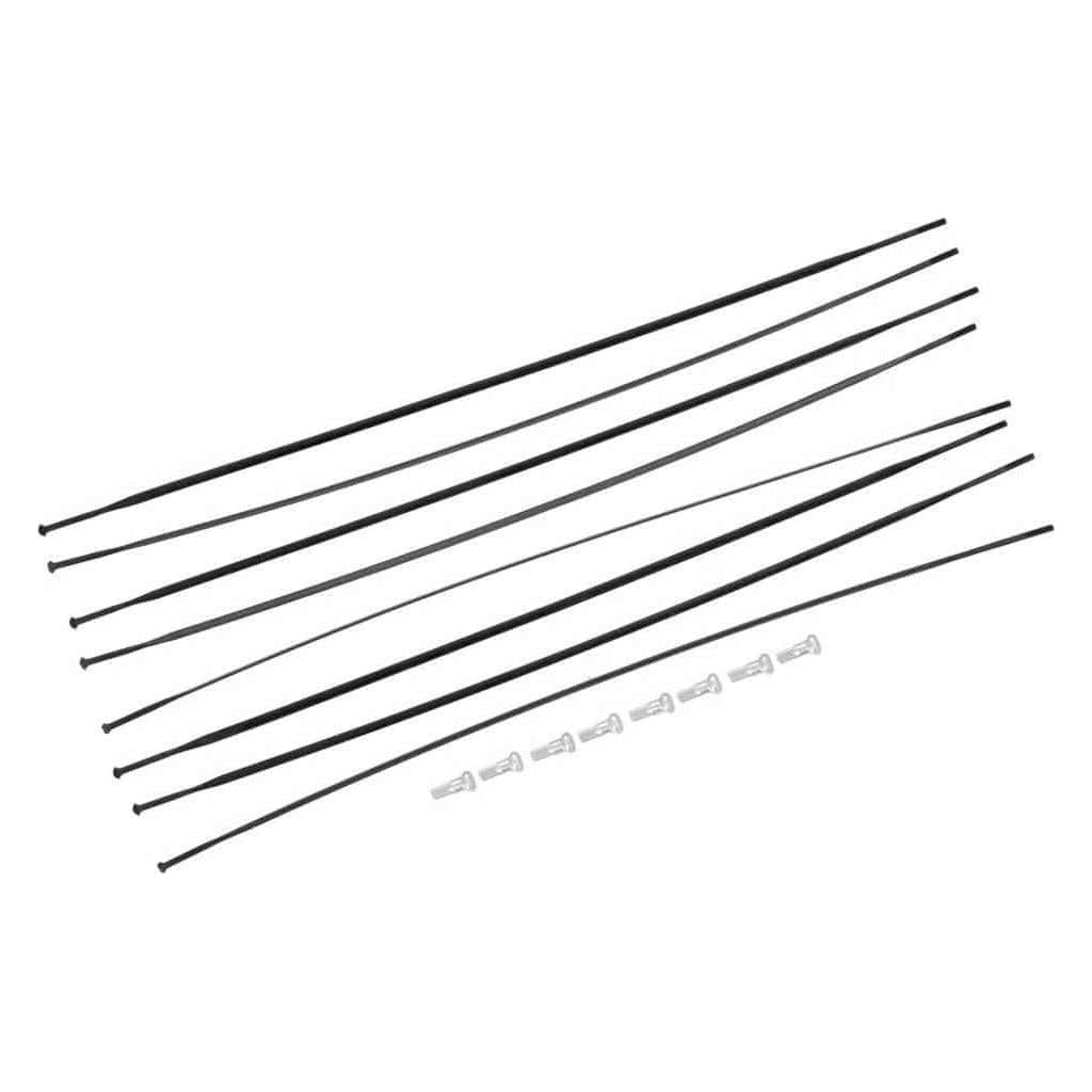 DT Swiss Spaakkit voor DT ERC 1100 Dicut 35 28 V+A My22, set van 8 spaken voor lichte, duurzame fietswielen