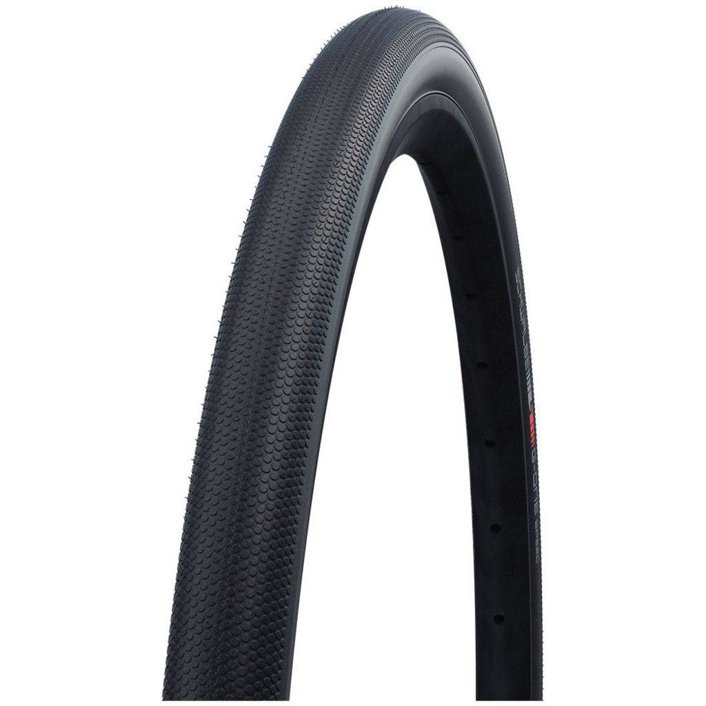 Schwalbe G-One Speed 20" stadsfiets buitenband met V-Guard en Addix Speedgrip, geschikt voor super ground terrein