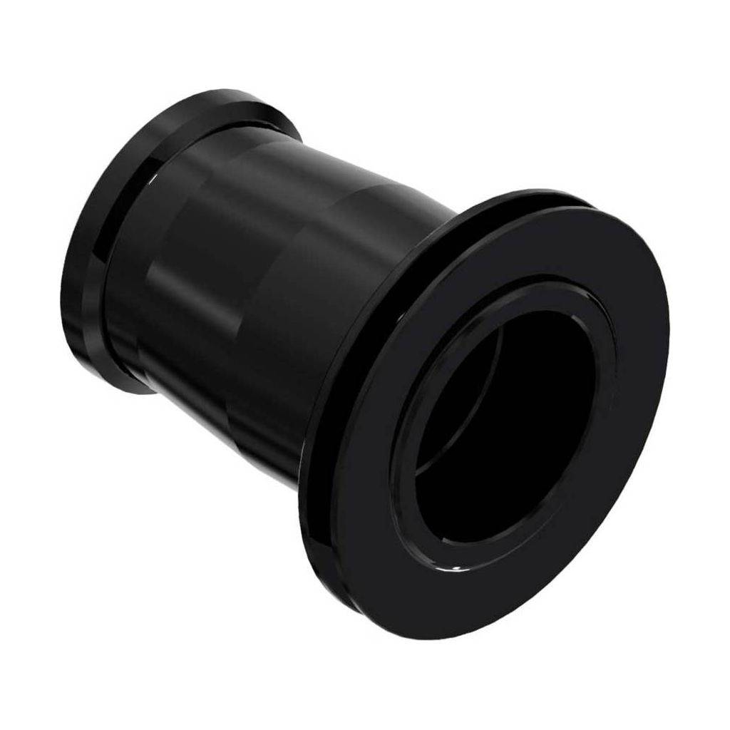 DT Swiss naafdraad eindbus A 180/240/350 Race L 142x12 voor fietsvelgen, zwart en metalen afwerking
