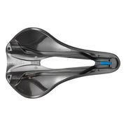Zwarte Selle Italia Novus Boost Evo Lady Tm Superflow racefiets- en MTB-zadel, Manganese L3, comfortabel en lichtgewicht design