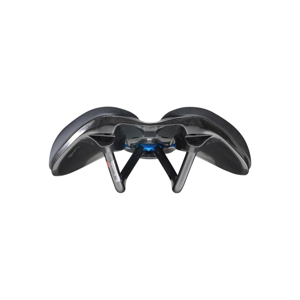 Zwart Selle Italia Novus Boost Evo Lady TM Superflow racefiets- en MTB-zadel met manganese L3, ontworpen voor comfort en prestaties