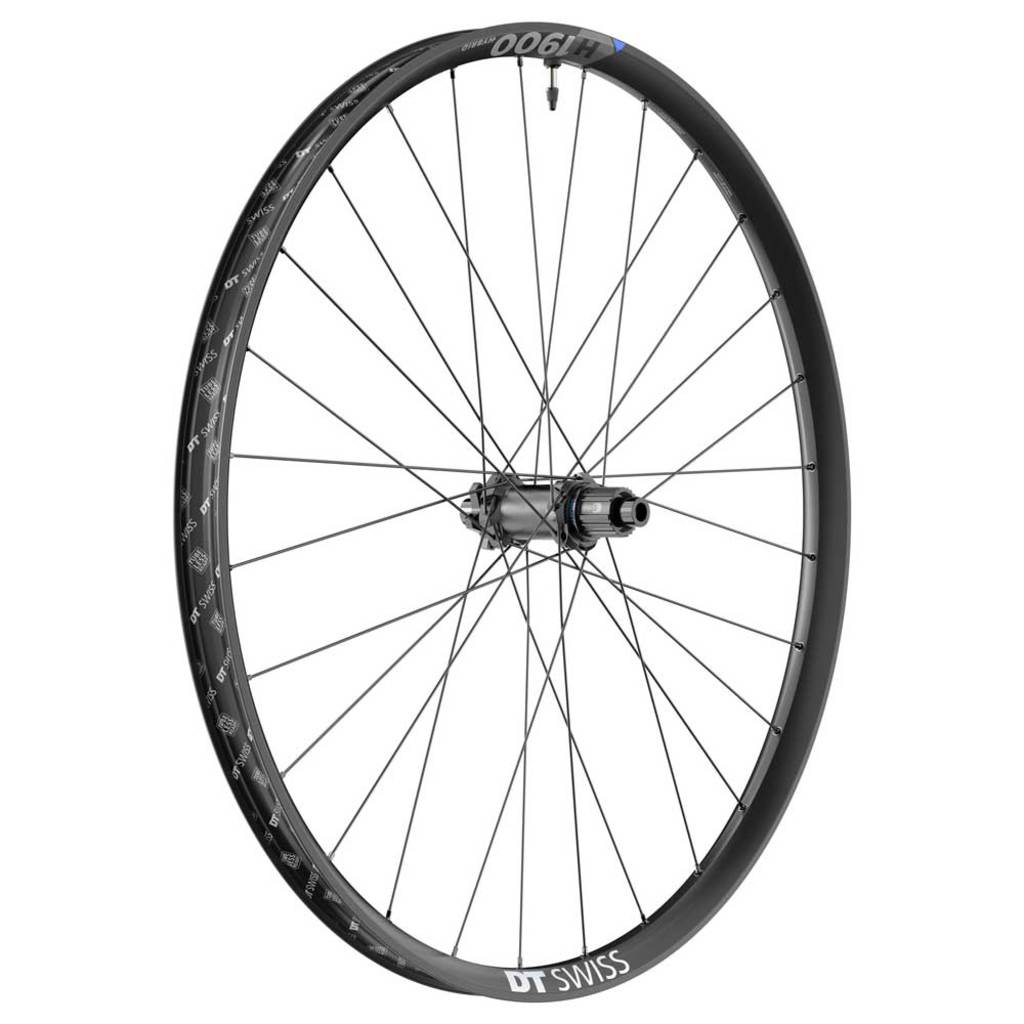 Achterwiel 27.5" DT Swiss H1900 Spline 35 SH 12V Boost Disc IS Aluminium Zwart - Le Coq Wielerartikelen