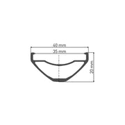 Achterwiel 27.5" DT Swiss H1900 Spline 35 SH 12V Boost Disc IS Aluminium Zwart - Le Coq Wielerartikelen