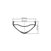 Zwart achterwiel voor mountainbike, 27.5 inch DT Swiss HX1700 Spline 35 XD, aluminium, boost disc, 11/12V compatibel