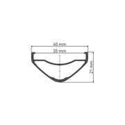 DT Swiss MTB wiel A 29 DT Hx1700 Spline 35 Db 148/12 XD, zwart, met aerodynamische velg en splines voor mountainbikes