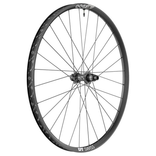 Achterwiel 27.5" DT Swiss E1900 Spline 30 XD 11/12V Boost Disc IS Aluminium Zwart - Le Coq Wielerartikelen