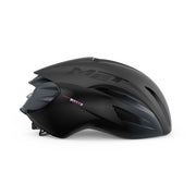 Racefiets helm MET Manta Mips met aerodynamisch ontwerp en ventilatiegaten, geschikt voor wielrenners.