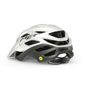 MET Veleno Mips MTB fietshelm met ventilatiegaten en verstelbare banden, veilig en lichtgewicht voor mountainbiken.