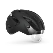 MET Intercity MIPS Speed Pedelec Fietshelm met ventilatiegaten en verstelbare riem, geschikt voor fietsers en speed pedelec.
