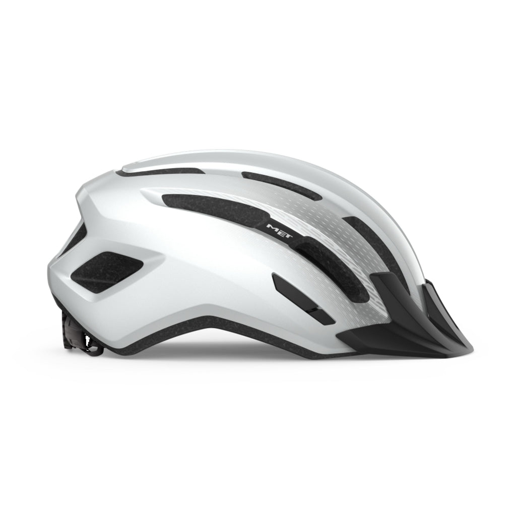 MET MTB helm Downtown met ventilatiegaten en verstelbare riem voor comfortabele mountainbiketocht